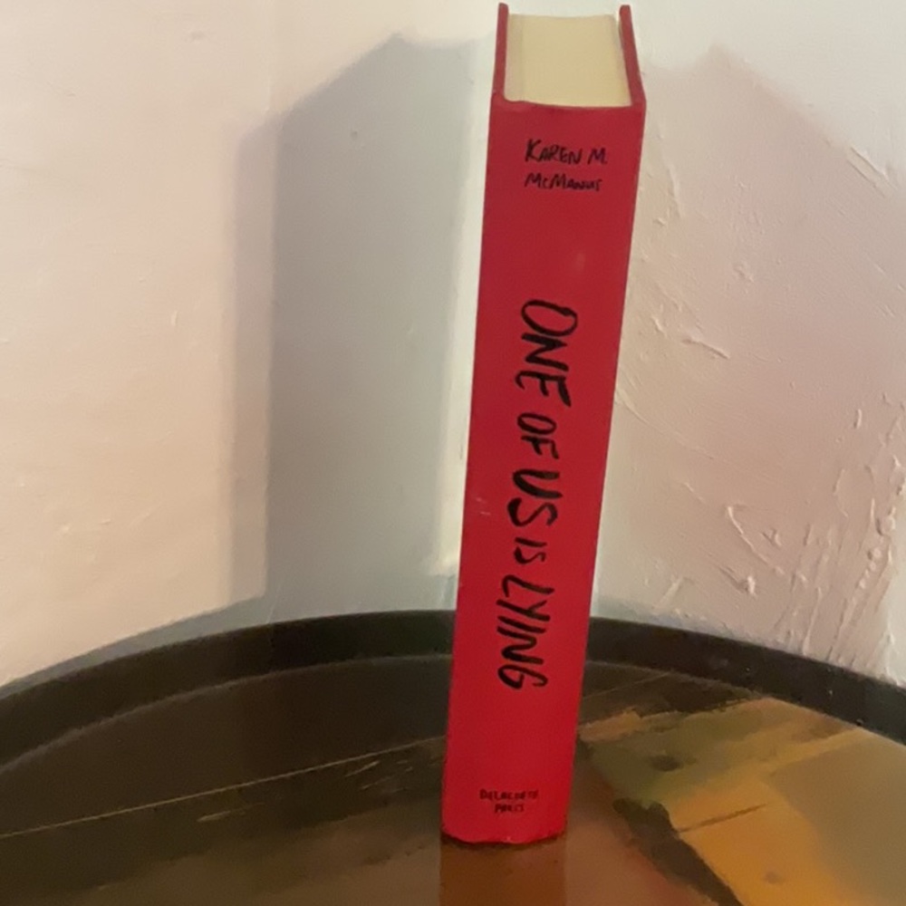 One of Us is Lying Hardcover - Karen M. McManus, YA Mystery/Thriller